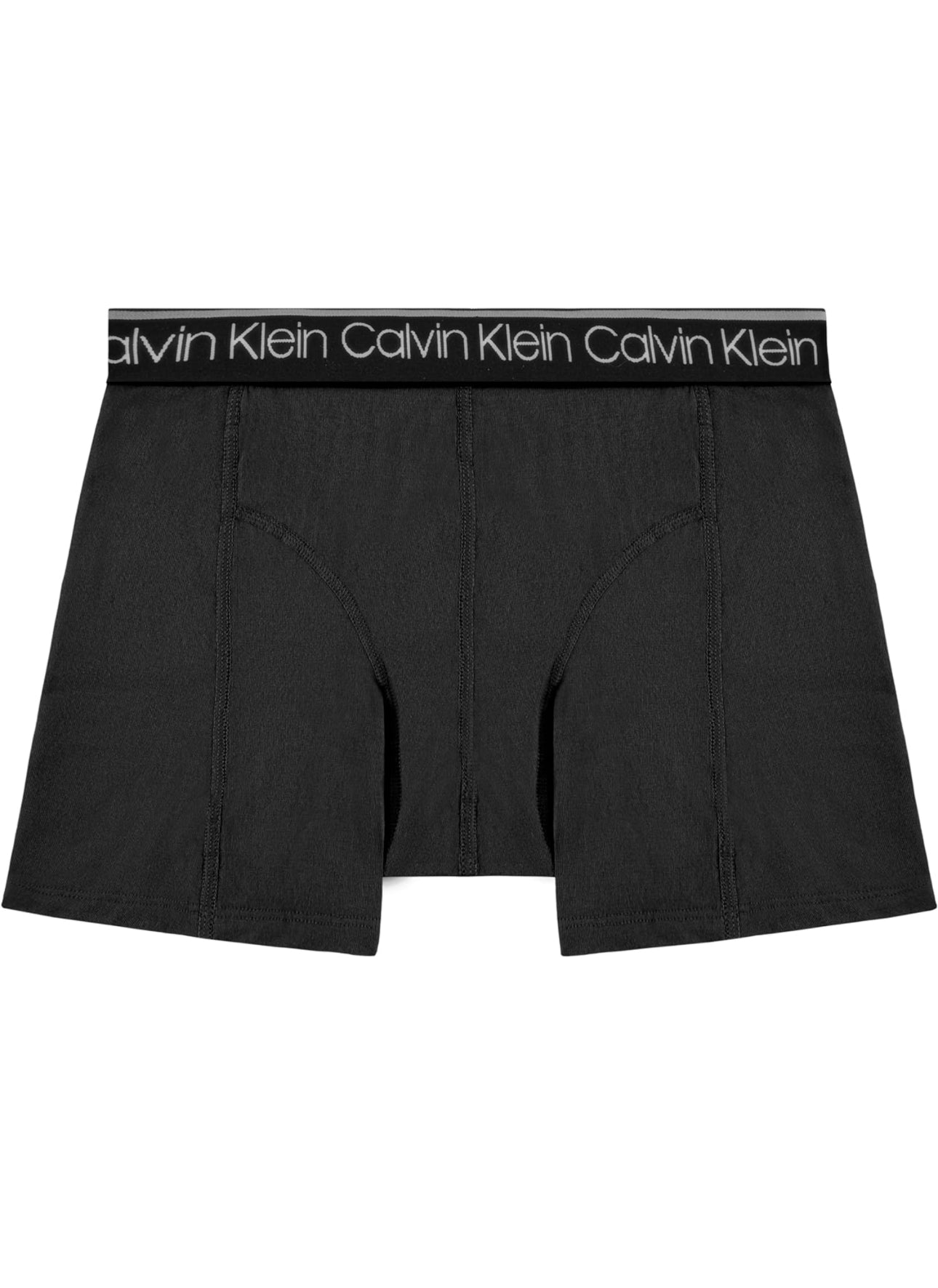 Paquete de 3 Calzoncillos tipo Boxer Calvin Klein Cotton Stretch en color azul, celeste y negro - Tela ligera en Talla L y XL