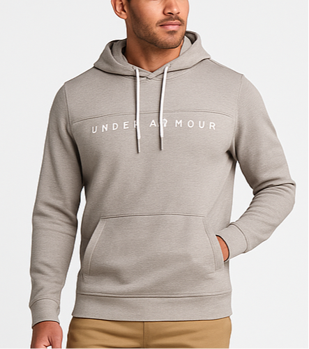 Sudadera Hoodie Under Armour 🏋🏽 color beige Talla M