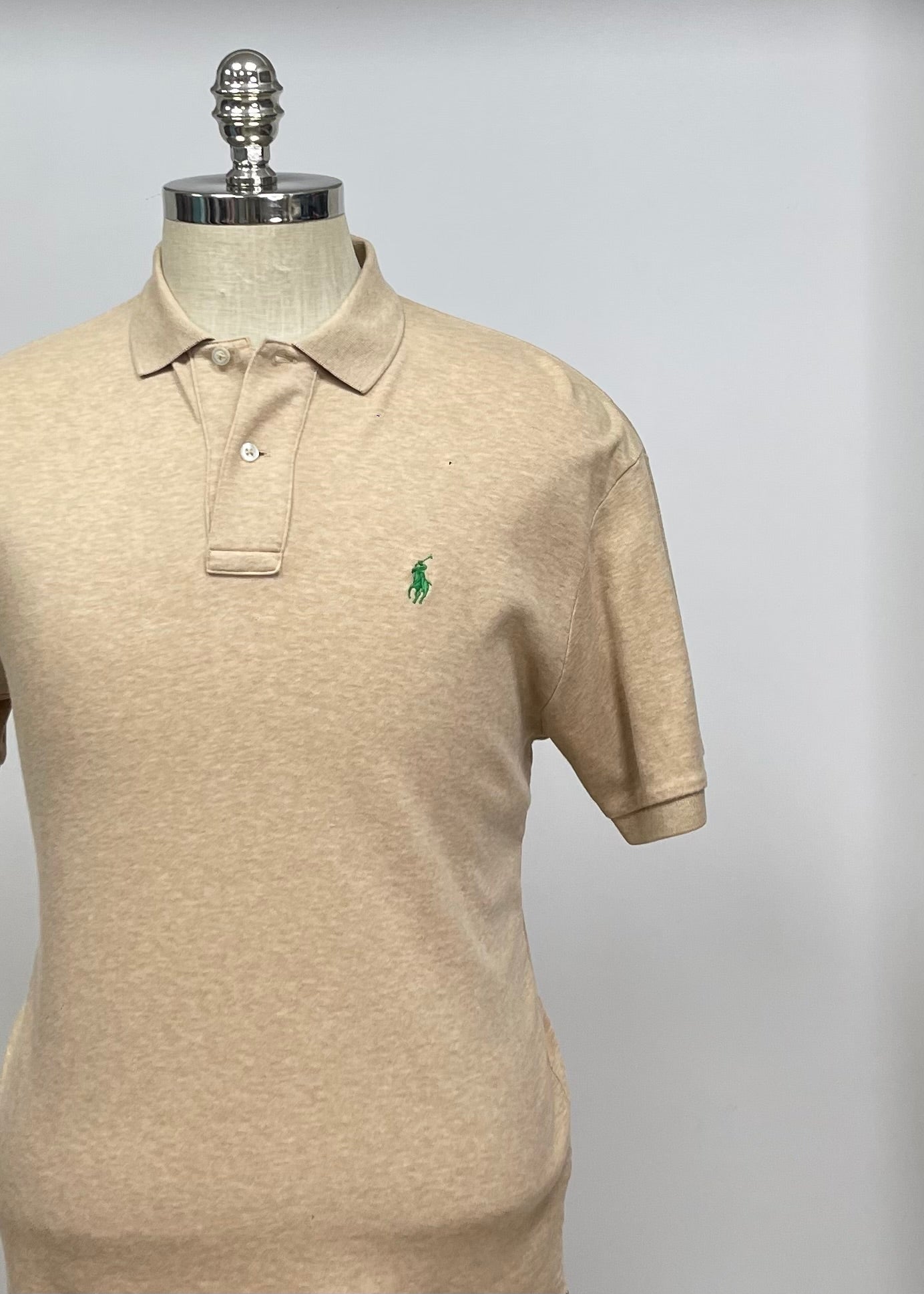 Camiseta Polo Ralph Lauren 🏇🏼color Kaki Talla S Entalle Regular