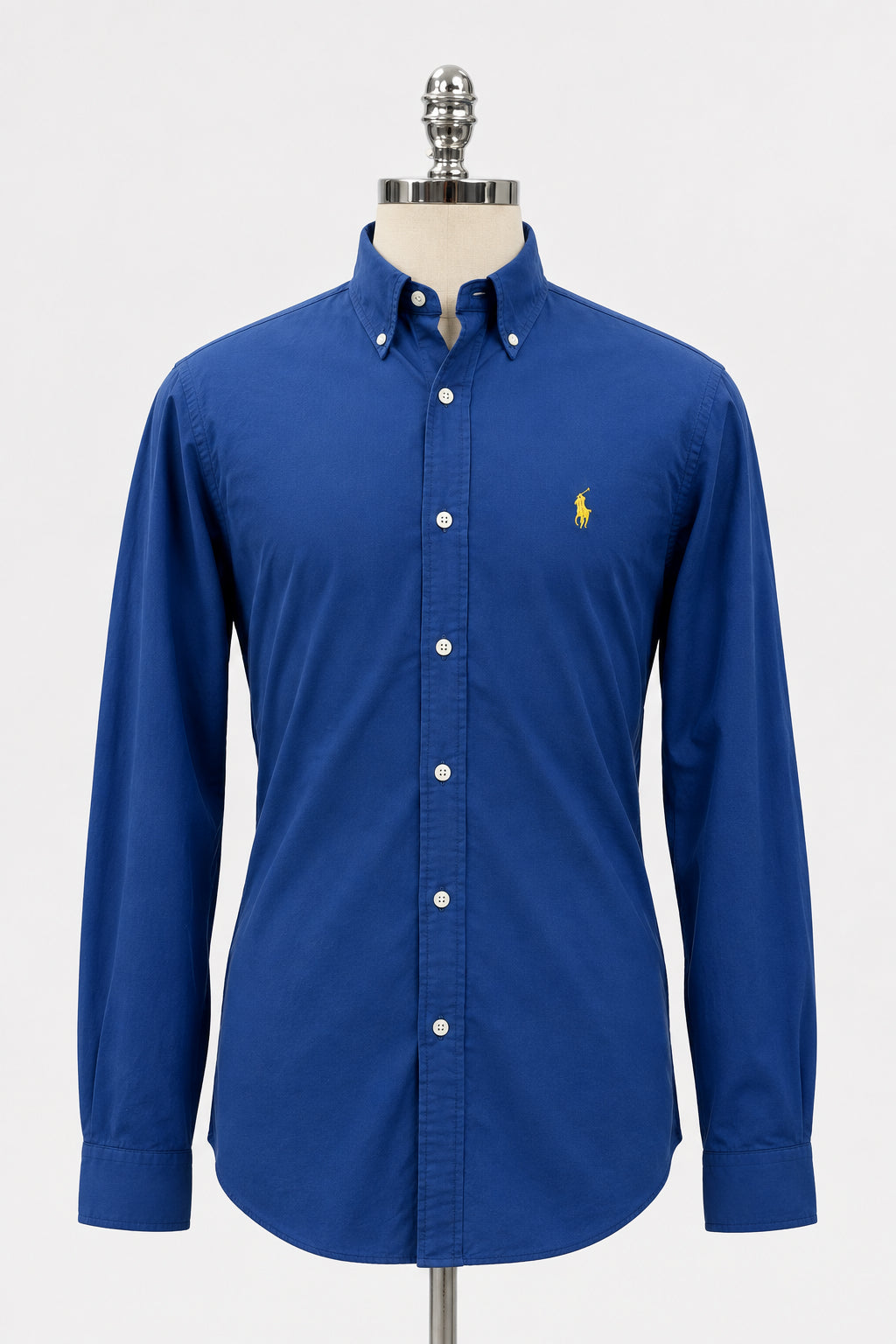 Camisa de botones Polo Ralph Lauren 🏇🏼 en color azul navy Talla L Entalle Regular
