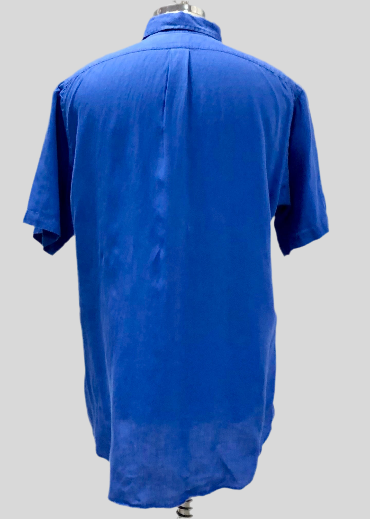 Camisa de botones Polo Ralph Lauren 🏇🏼 de Lino en color azul Talla L Entalle Clásico