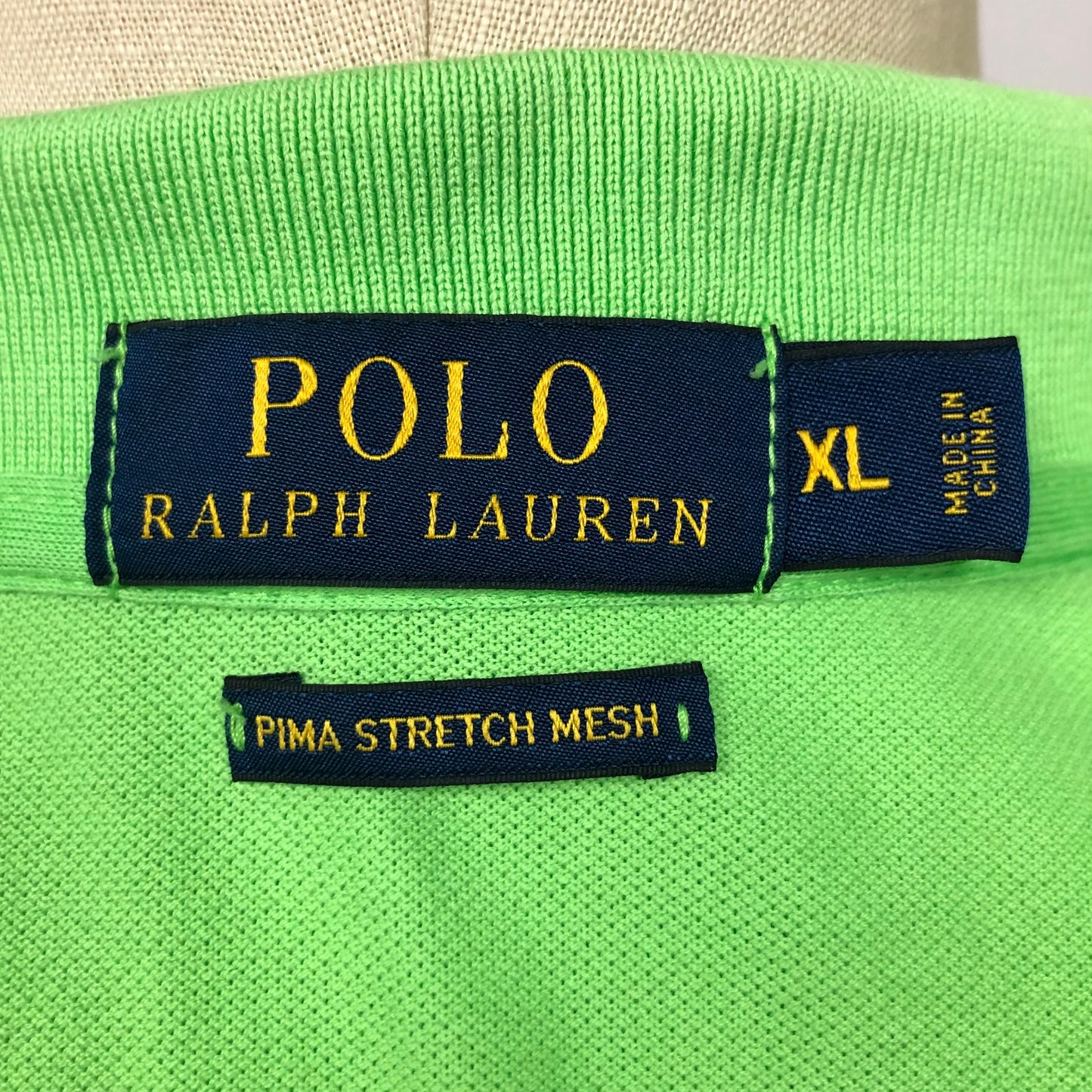 Camiseta Polo Ralph Lauren 🏇🏼 Color verde intenso Talla XL Entalle Regular (ver descripción)