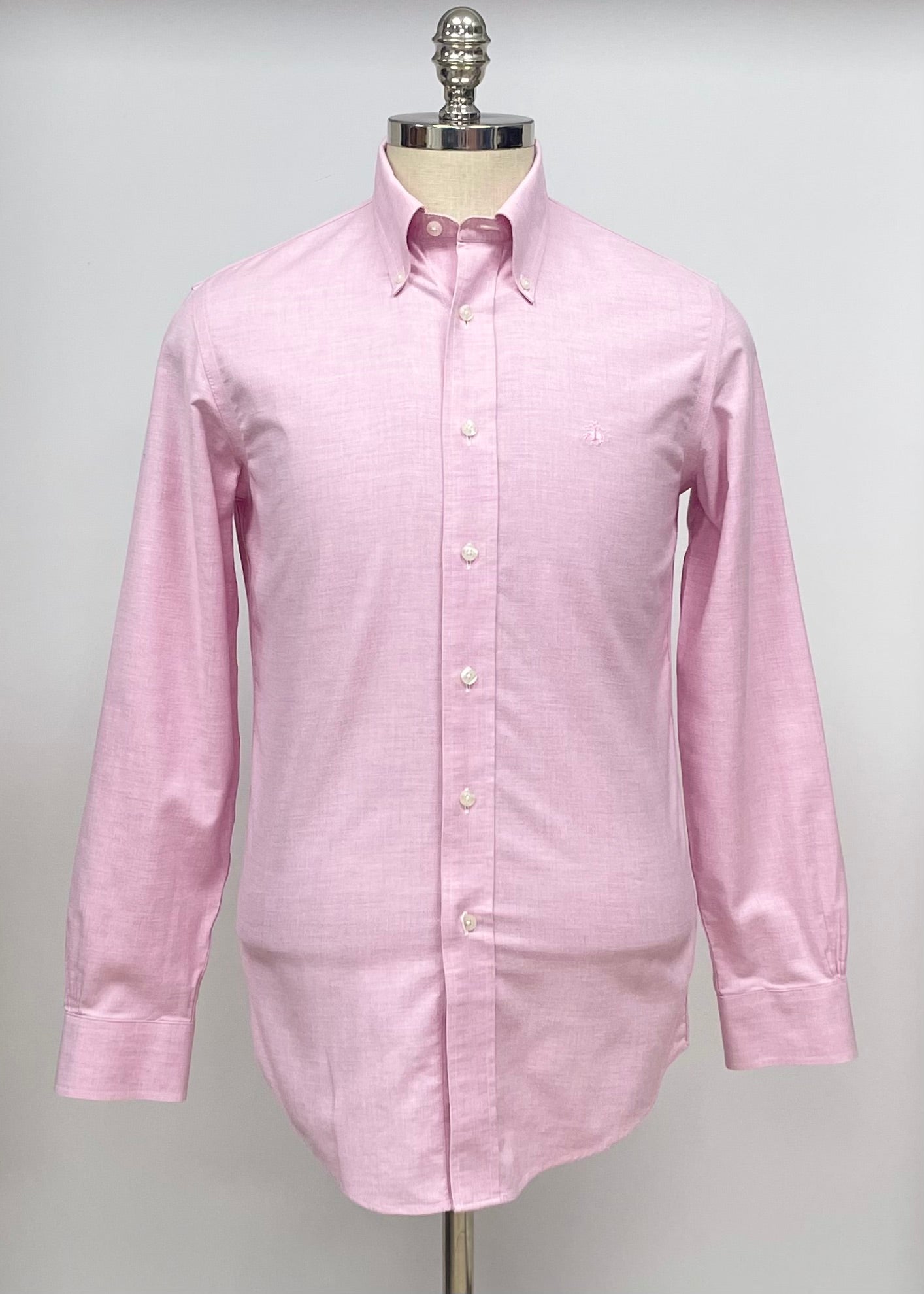 Camisa Brooks Brothers 🐑 Oxford color rosado Talla Small Entalle Regular