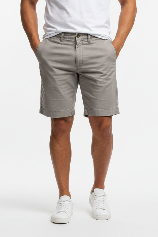 Short Casual Polo Ralph Lauren🏇 color gris claro talla 32