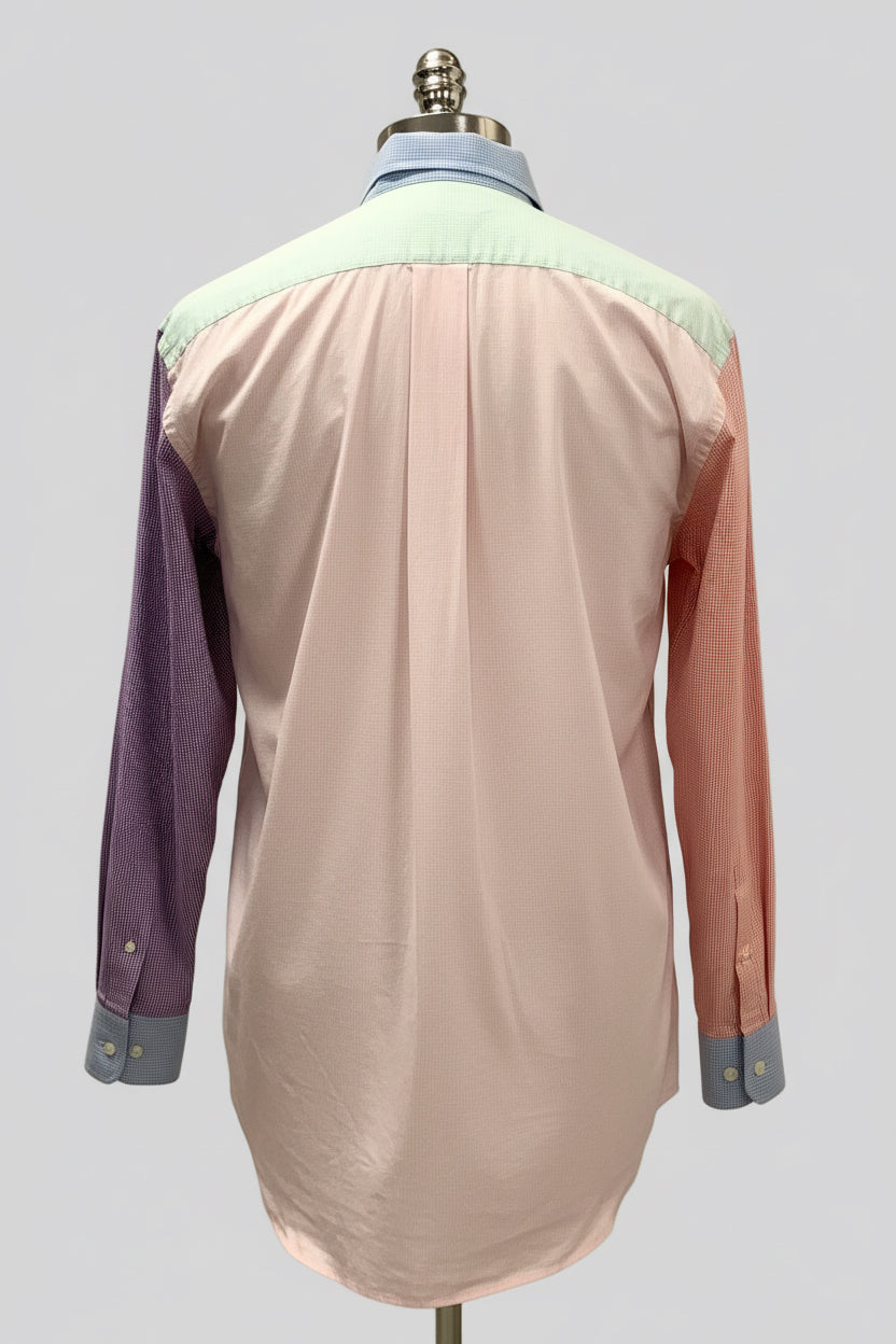 Camisa Vineyard Vines 🐳 de cuadros finos multicolor Talla L Entalle Regular