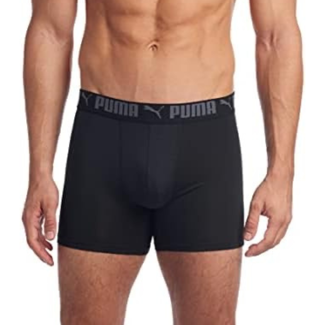 Boxers Briefs Puma 🐆 Tela Performance color Negro Talla L