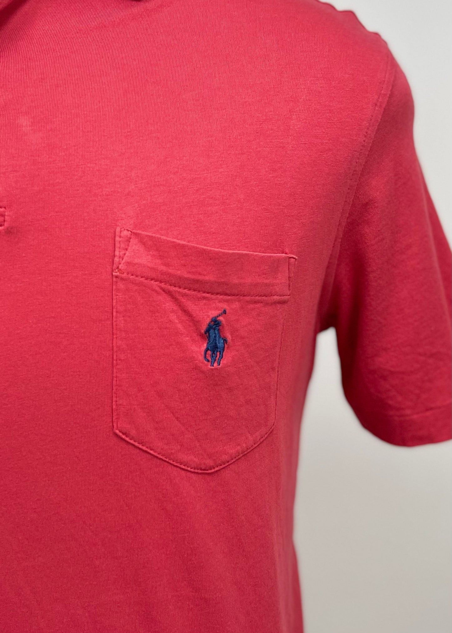 Camiseta Polo Ralph Lauren 🏇🏼 color rojo Talla M Entalle Regular