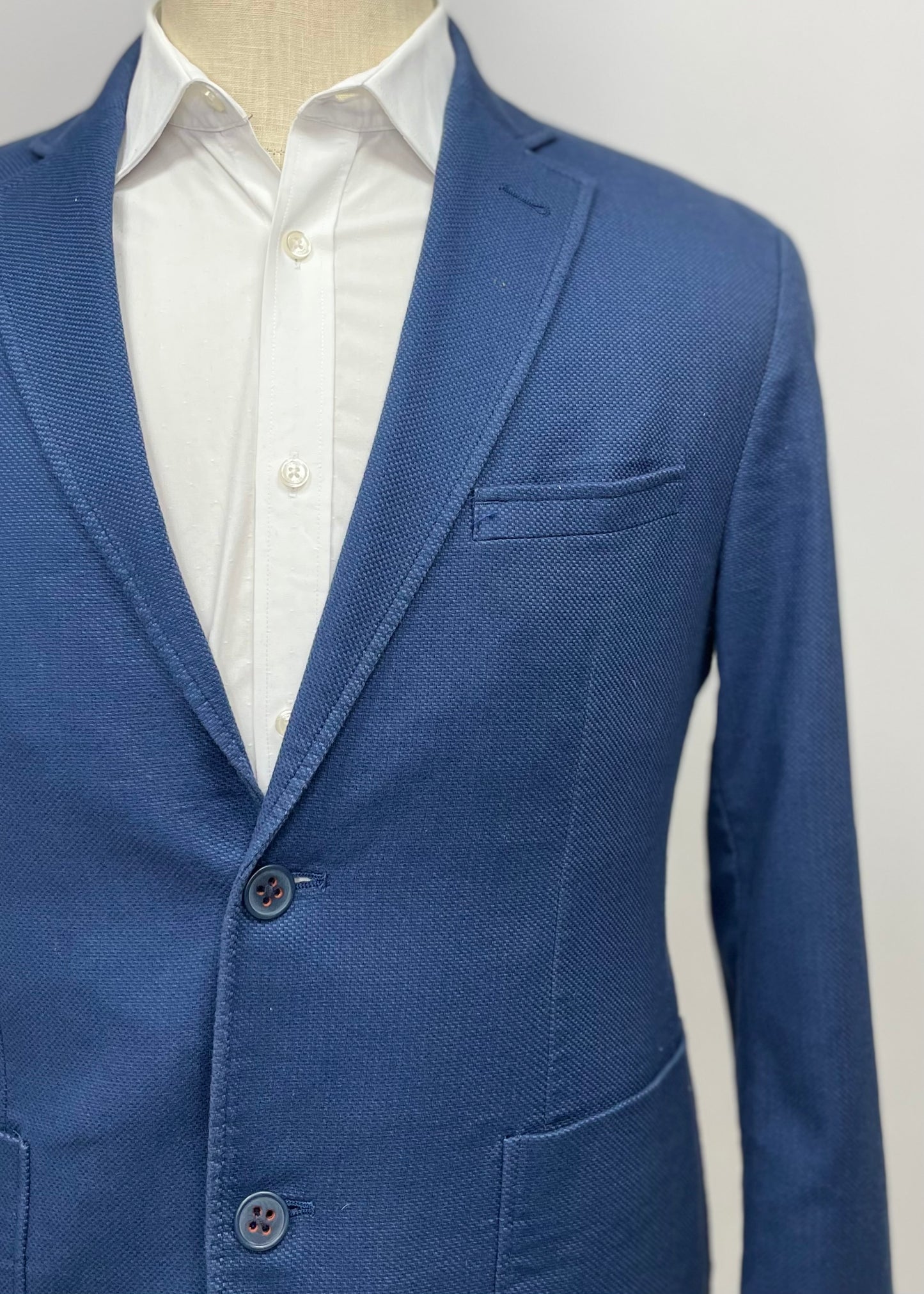 Chaqueta Blazer Ben Sherman 🇺🇸 de corte Slim Fit en tono azul oscuro Talla Medium (38)