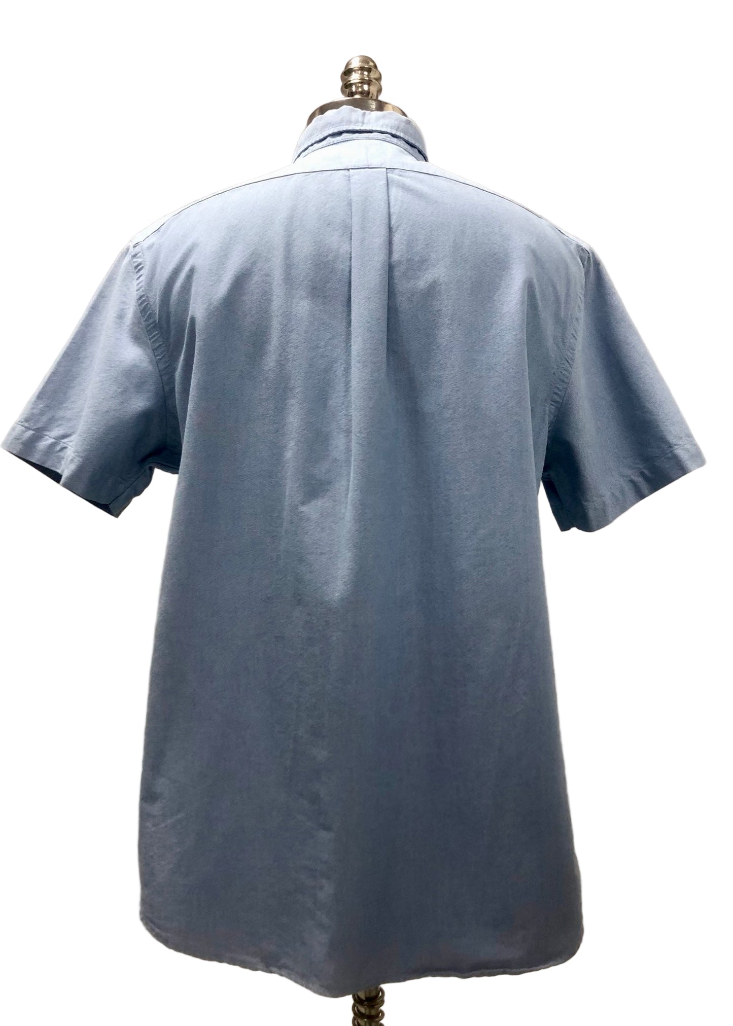 Camisa de botones Polo Ralph Lauren 🏇🏼 Oxford en color celeste Talla XL Entalle Clásico