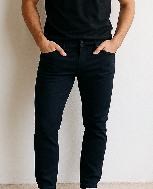 Pantalon casual Calvin Klein 🇺🇸 color azul navy Talla 32x32 Corte Skinny Fit