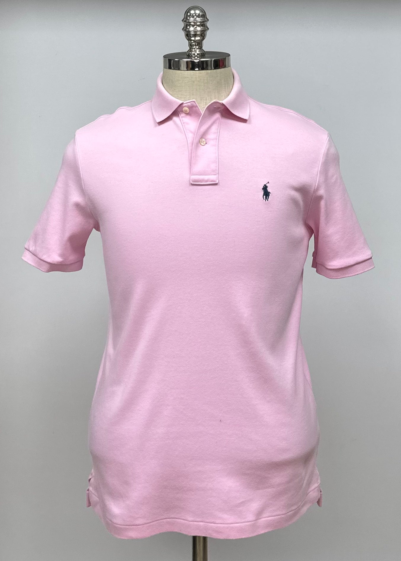 Camiseta Polo Ralph Lauren 🏇🏼color rosado claro Talla S Entalle Regular