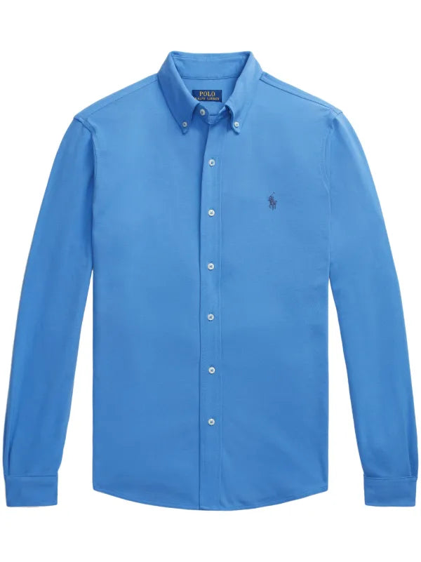 Camisa de botones Polo Ralph Lauren 🏇🏼 en color azul Talla S Entalle Clásico