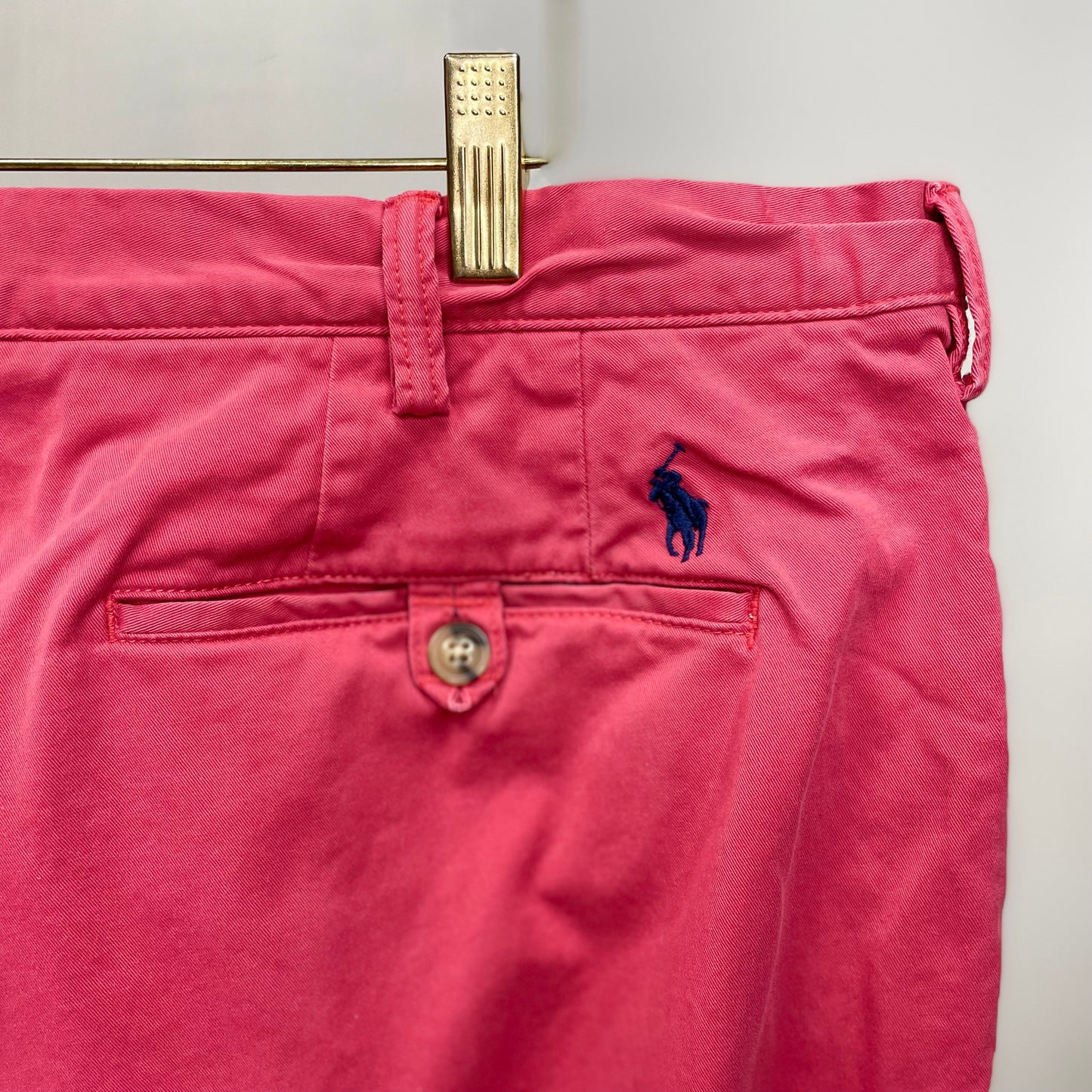 Short Casual Polo Ralph Lauren 🏇🏼 color rosado magenta talla 42