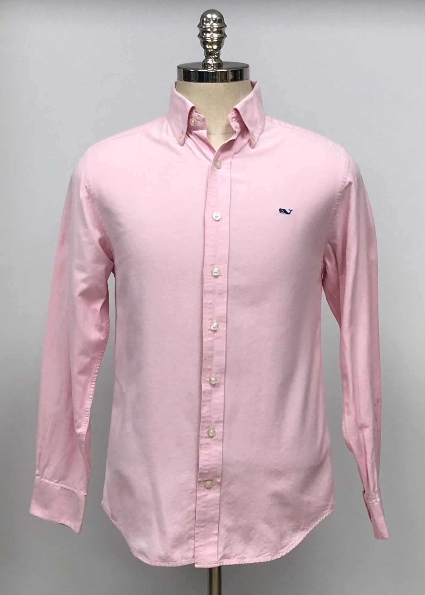 Camisa de botones Vineyard Vines 🐳  Color rosado claro Talla S Entalle Slim Fit