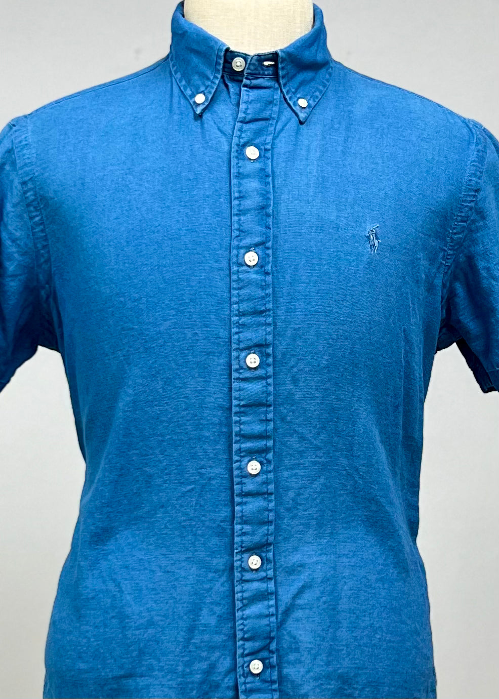 Camisa de botones Polo Ralph Lauren 🏇🏼 de jeans en color azul oscuro Talla S Entalle Regular