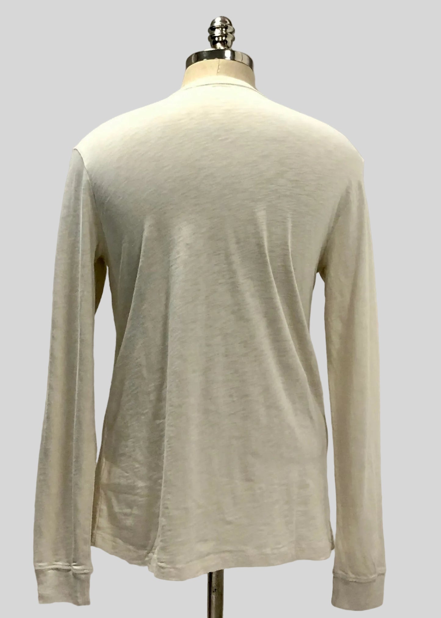 Camiseta cuello redondo Vineyard Vines 🐳 color crema manga larga Talla S