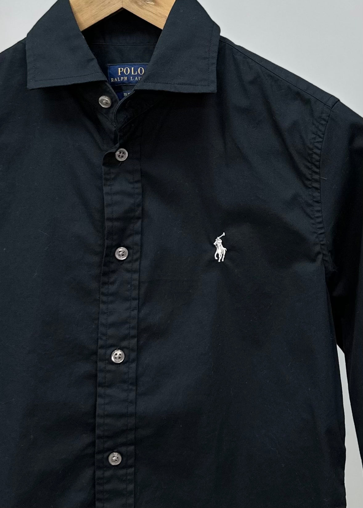 Camiseta polo ralph lauren negra on sale