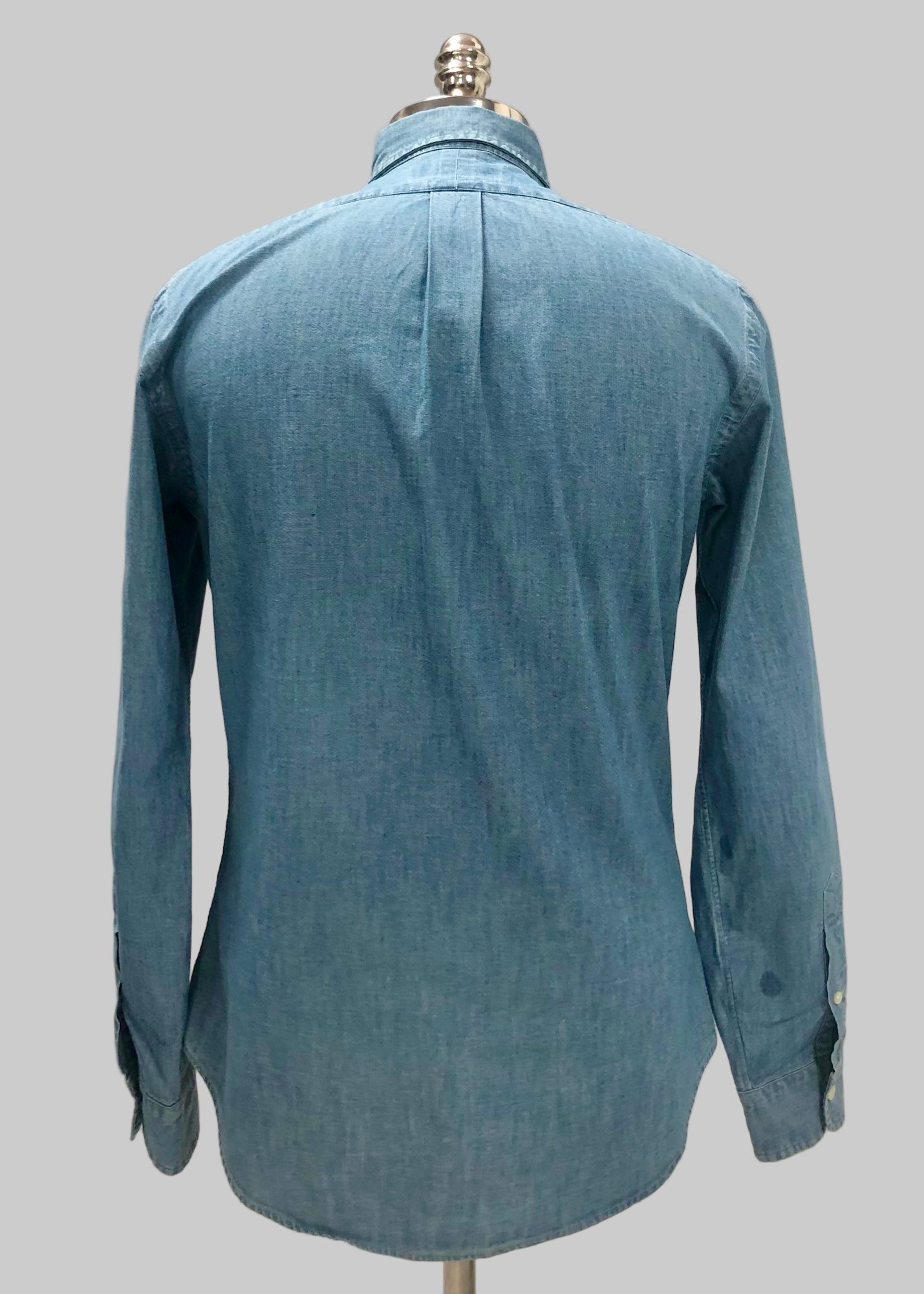 Camisa de botones Polo Ralph Lauren 🏇🏼 De jeans en color celeste Talla M Entalle Slim Fit