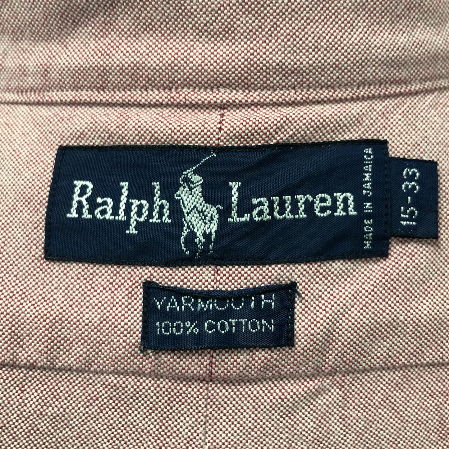 Camisa de botones Polo Ralph Lauren 🏇🏼 Oxford en color Rosado oscuro Talla M Entalle regular (ver descripción)