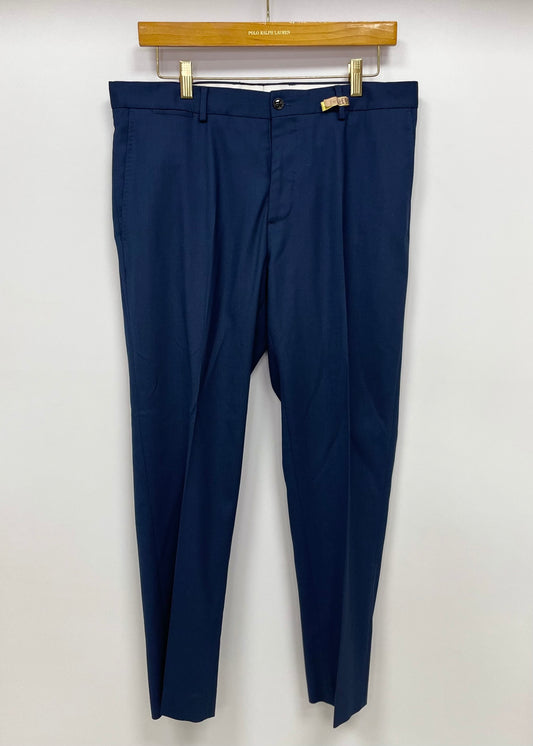 Pantalon de vestir Zara 🇪🇸 Color azul oscuro Talla 31 Corte Slim Fit