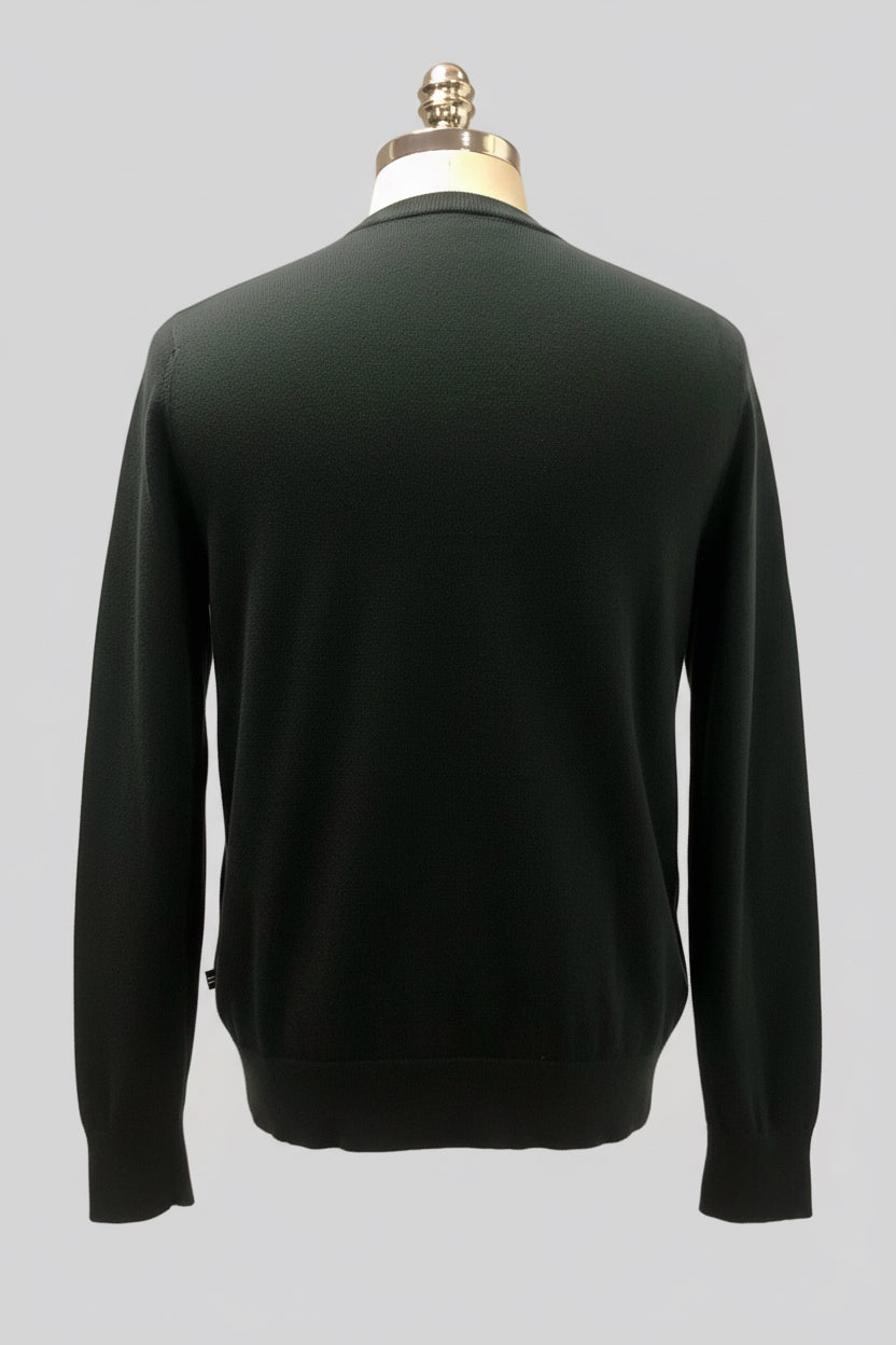 Sueter Jersey Nautica ⚓️ color negro con logo en blanco Talla S