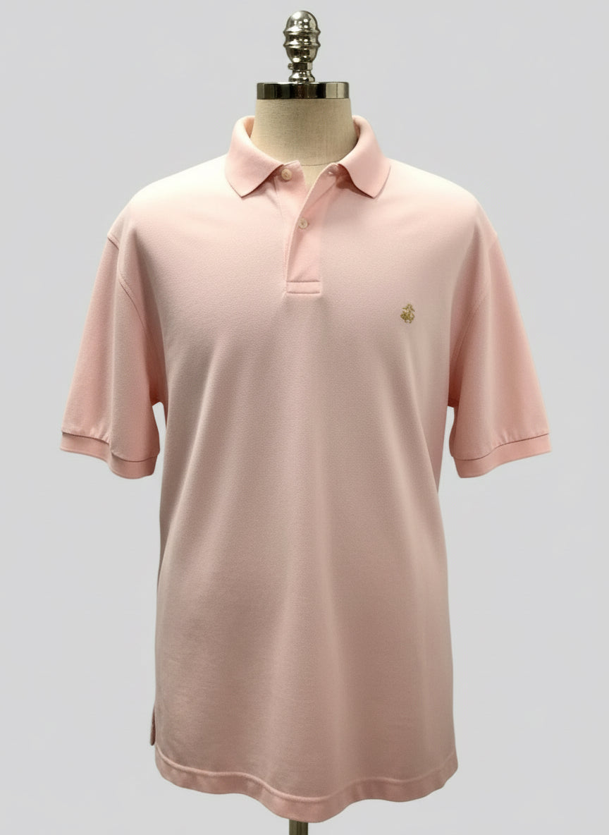 Camiseta Polo Brooks Brothers 🐑 color naranja claro con Talla XXL Entalle Regular
