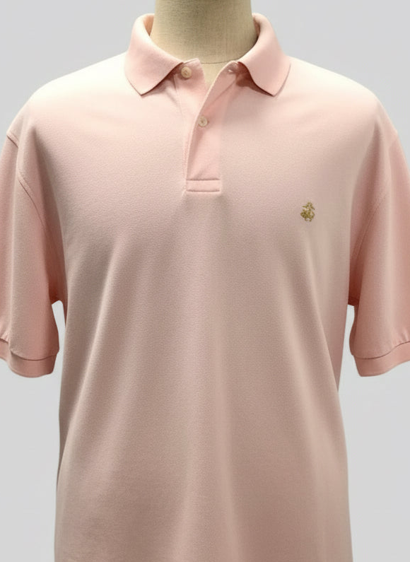 Camiseta Polo Brooks Brothers 🐑 color naranja claro con Talla XXL Entalle Regular