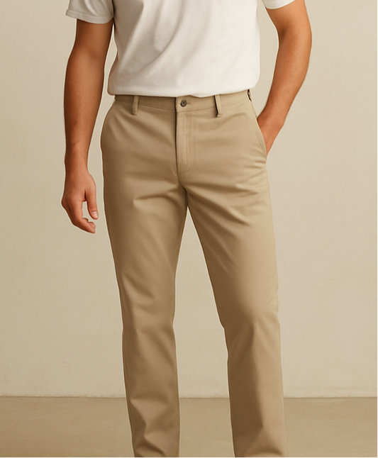 Pantalon casual Vineyard Vines🐳 color crema Talla 36x30 Corte Slim Fit