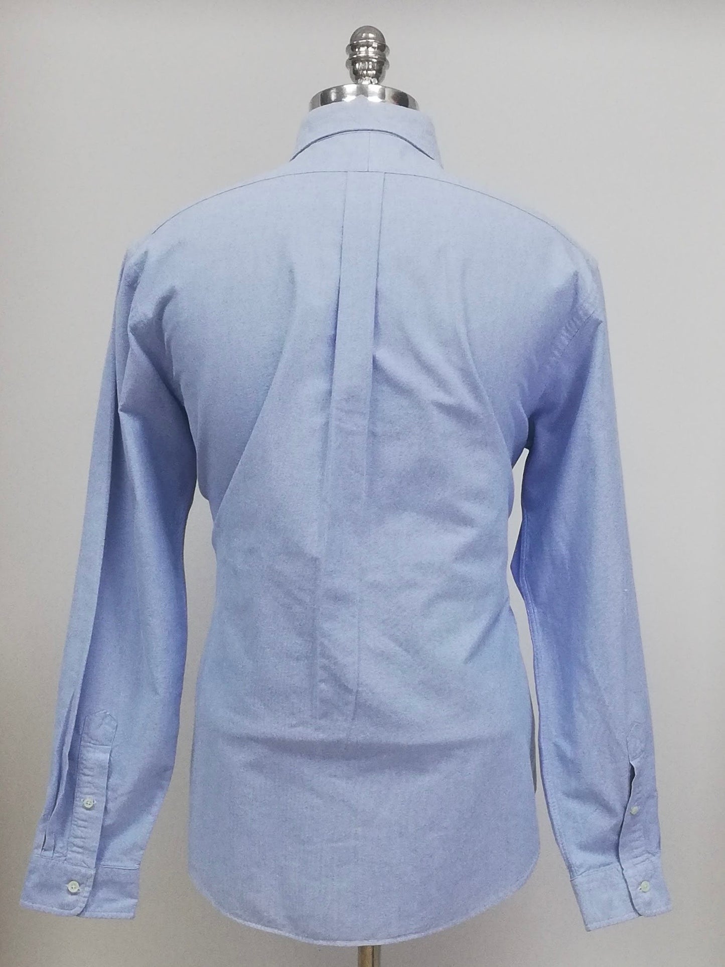 Camisa de botones Polo Ralph Lauren 🏇🏼 Oxford en color celeste Talla XL Entalle Regular (ver descripción)