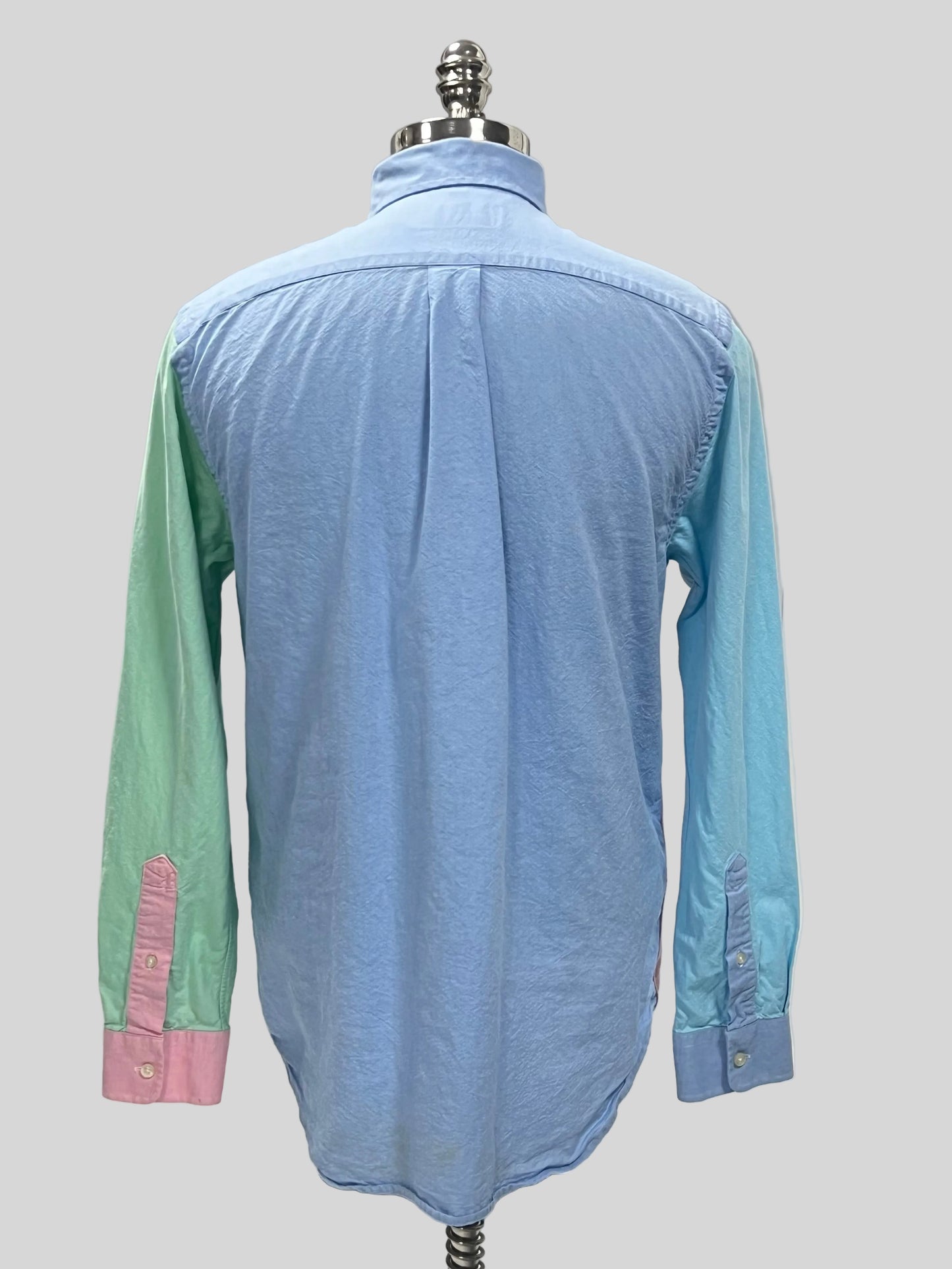 Camisa de botones Vineyard Vines 🐳 Oxford con franjas multicolor Talla M Entalle Slim Fit (ver descripción)