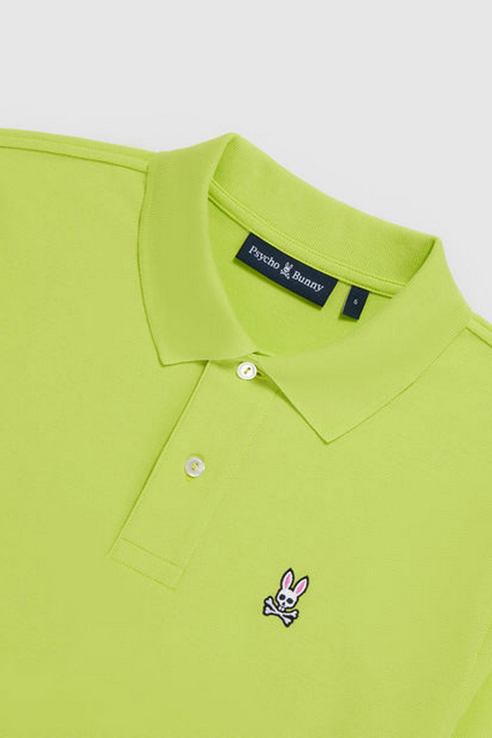 Camiseta Polo Psycho Bunny 🐰  color verde intenso clásico Talla XL Entalle Regular