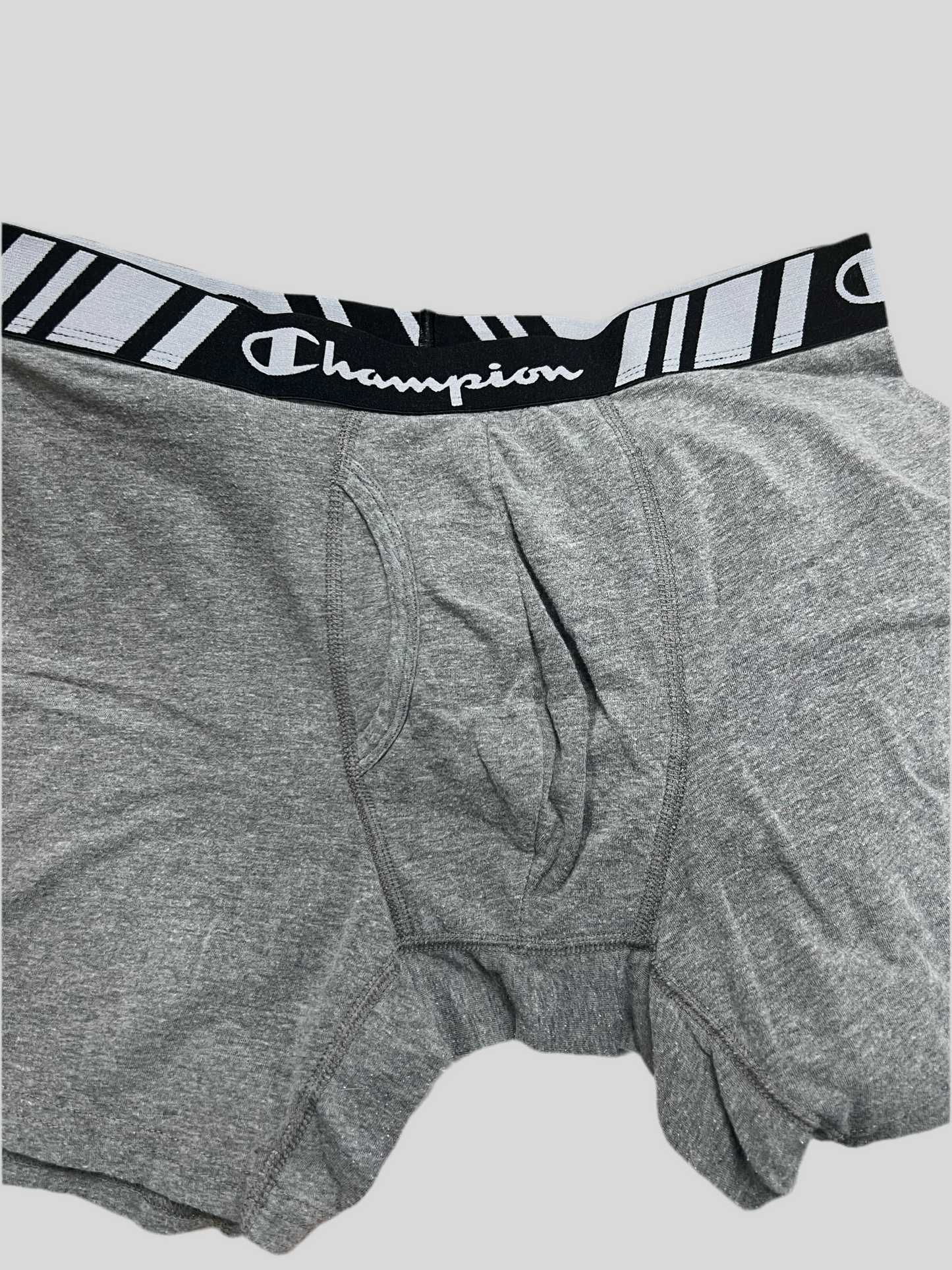 Boxers Briefs Champion Tela de algodón color Gris Talla L