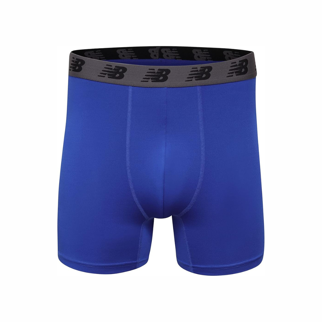 Boxers Briefs New Balance Tela Performance color azul Talla L