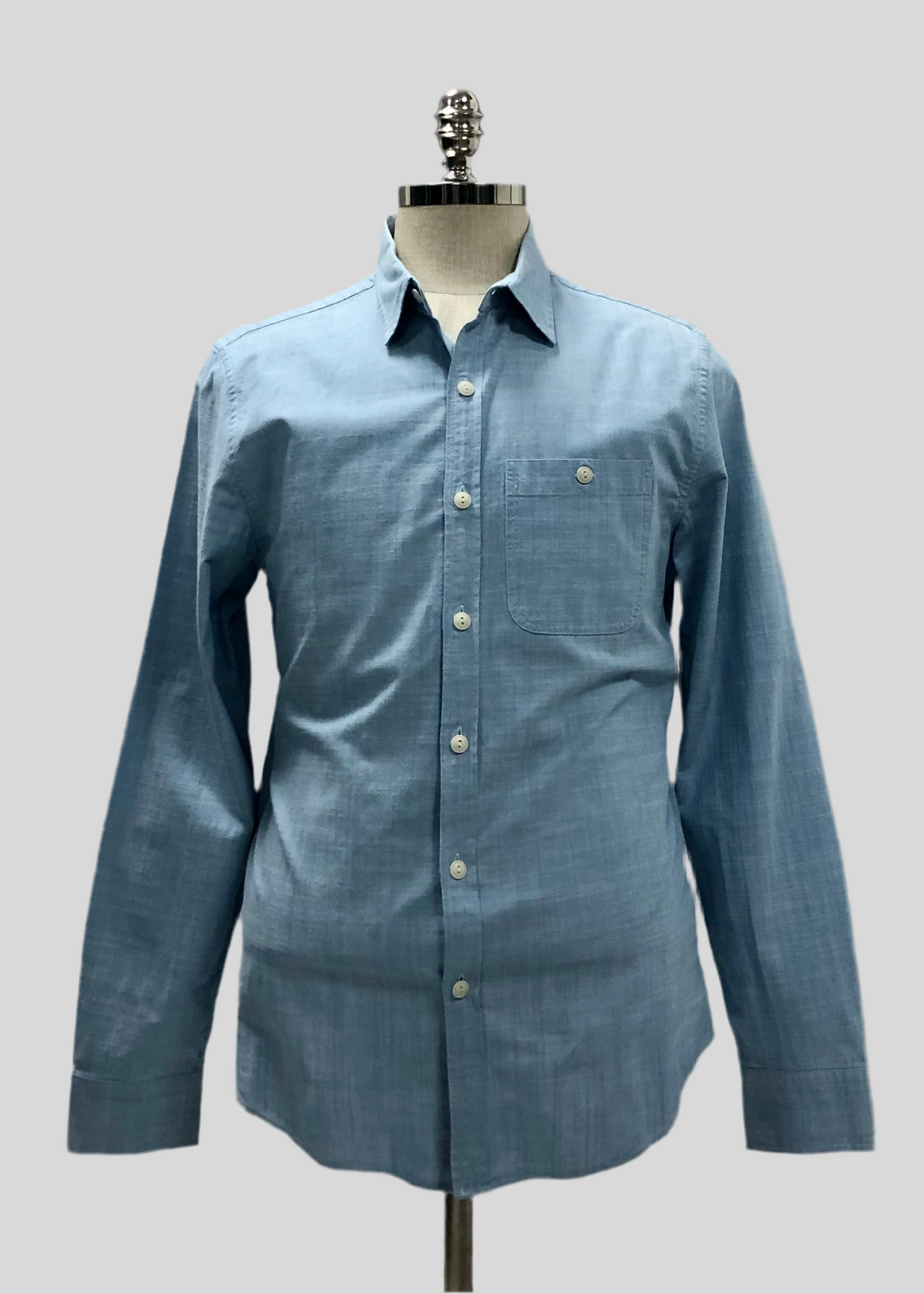 Camisa de botones Vineyard Vines 🐳 en color celeste degradado Talla M Entalle Slim Fit