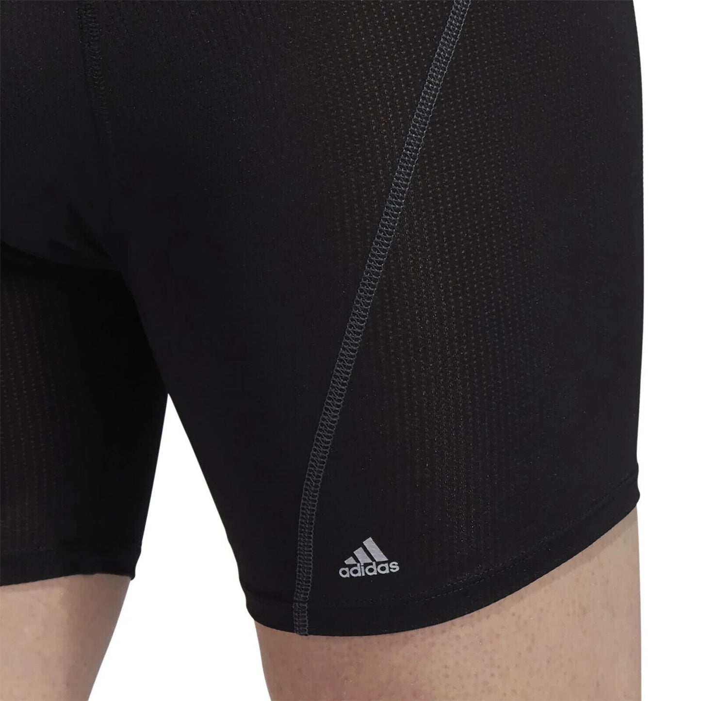 Combo de 3 Boxers Briefs Adidas Tela Performance color Negro y gris Talla 3XL