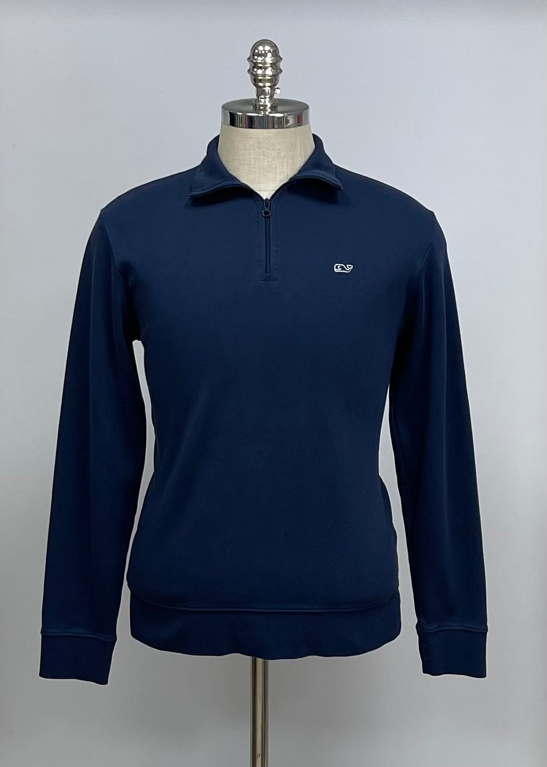 Sueter Jersey Vineyard Vines 🐳 color azul navy Tela algodón Pima Talla S