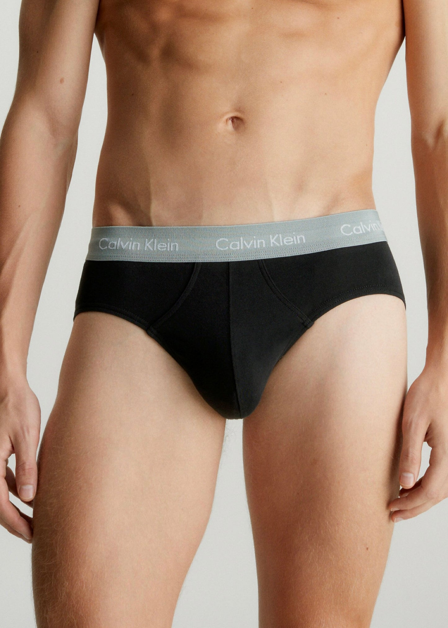 Paquete de 6 Calzoncillos a la cintura Calvin Klein - Tela algodón stretch en color negro Talla XL