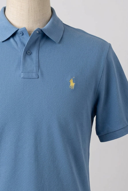 Camiseta Polo Ralph Lauren 🏇🏼 color celeste Talla L Entalle Clásico (ver descripción)
