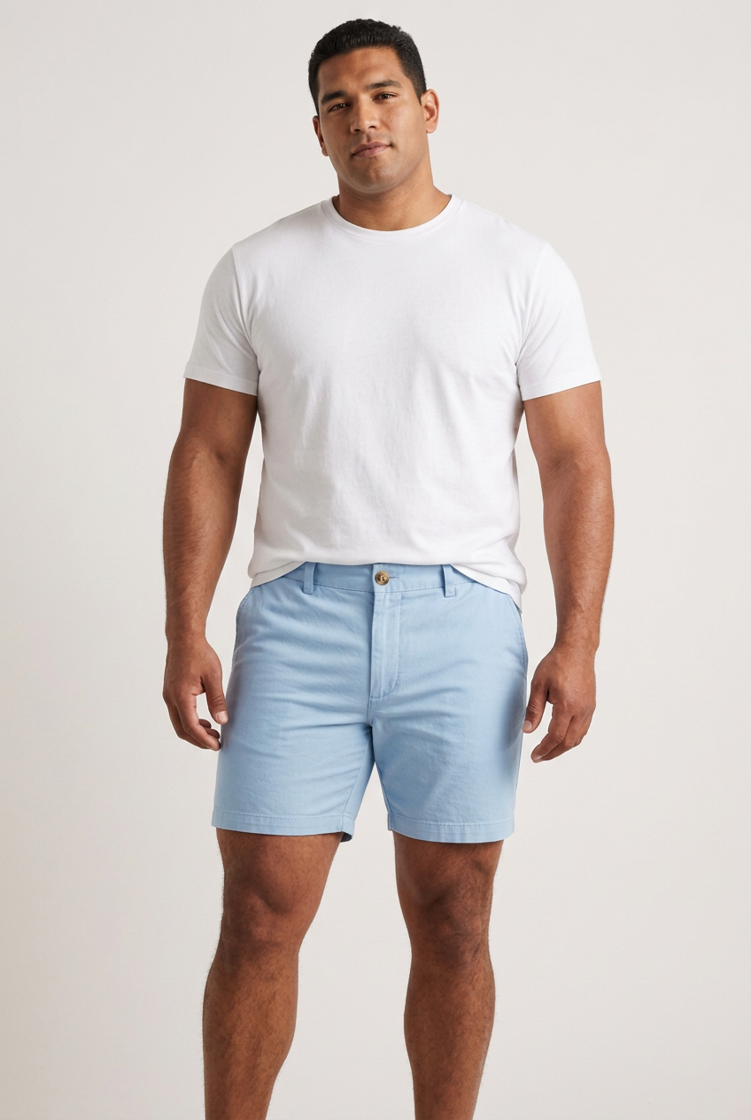 Short Casual Vineyard Vines 🐳 color celeste talla 32