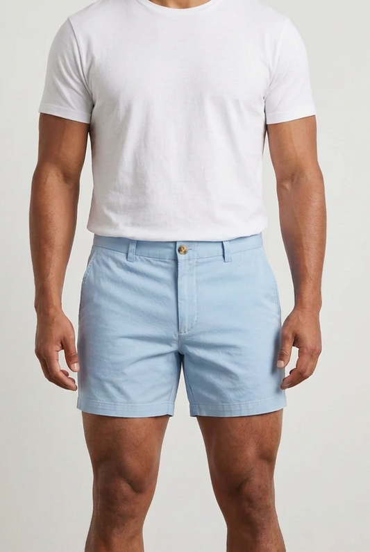 Short Casual Vineyard Vines 🐳 color celeste talla 32