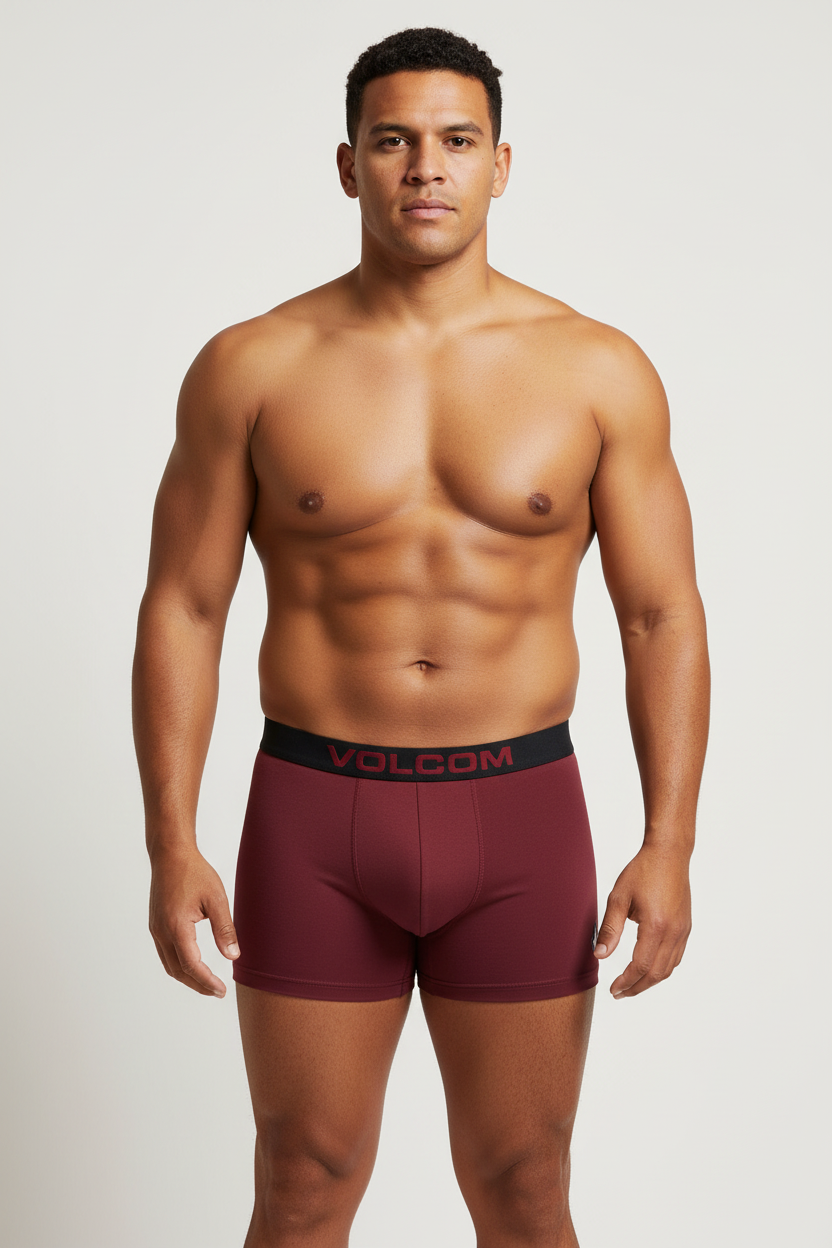 Boxer burdeos Volcom - Copa muy marcada