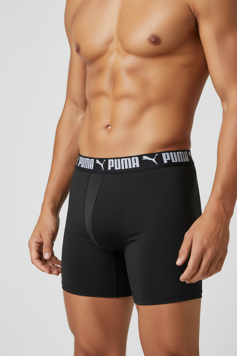 Boxer Puma dry fit - Close-up copa muy prominente
