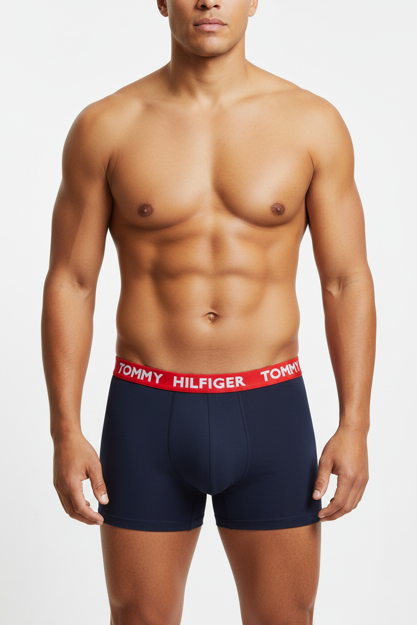 Boxer Tommy Hilfiger banda roja - Copa muy marcada