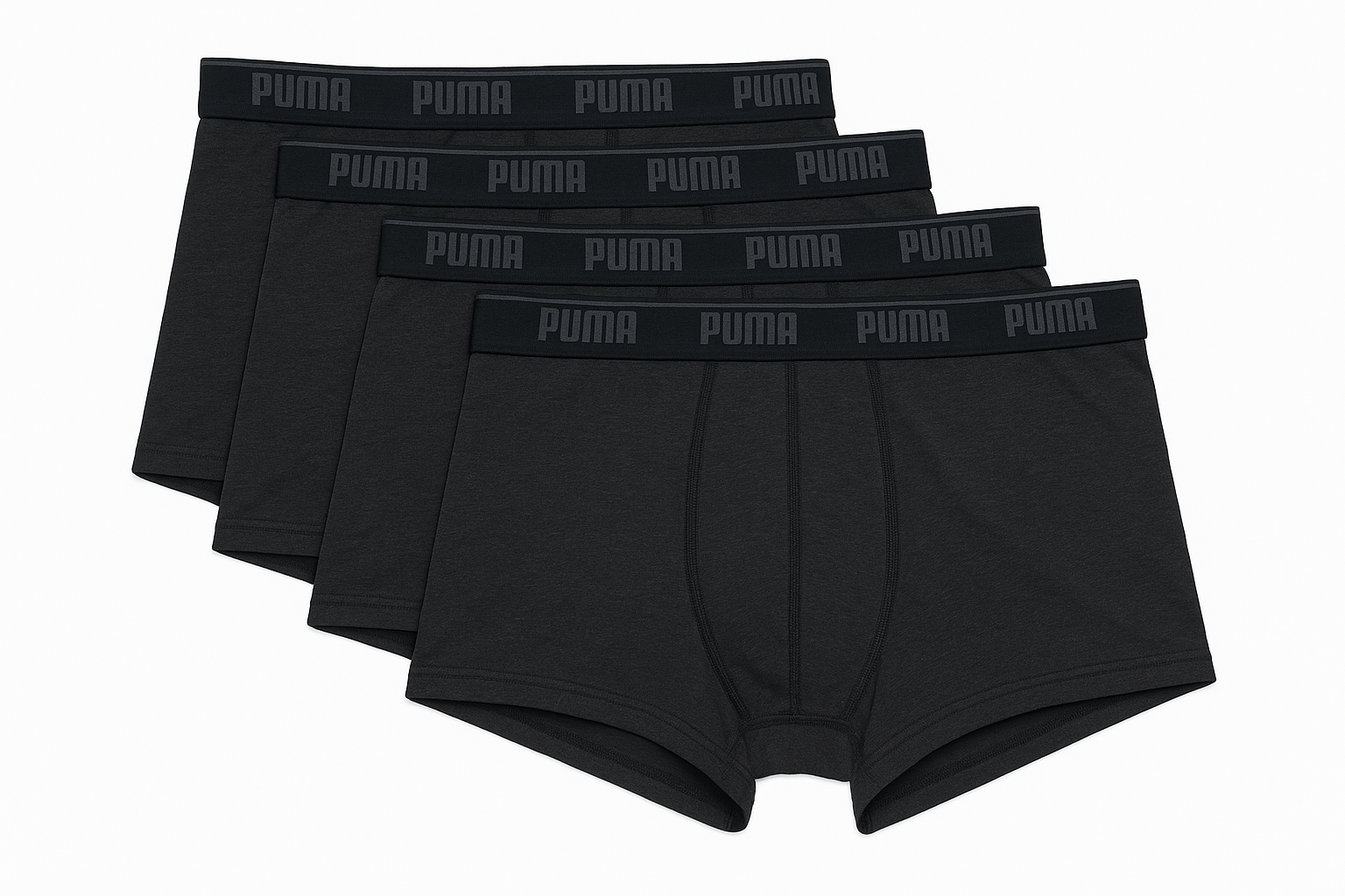 Boxers doblados mostrando detalles