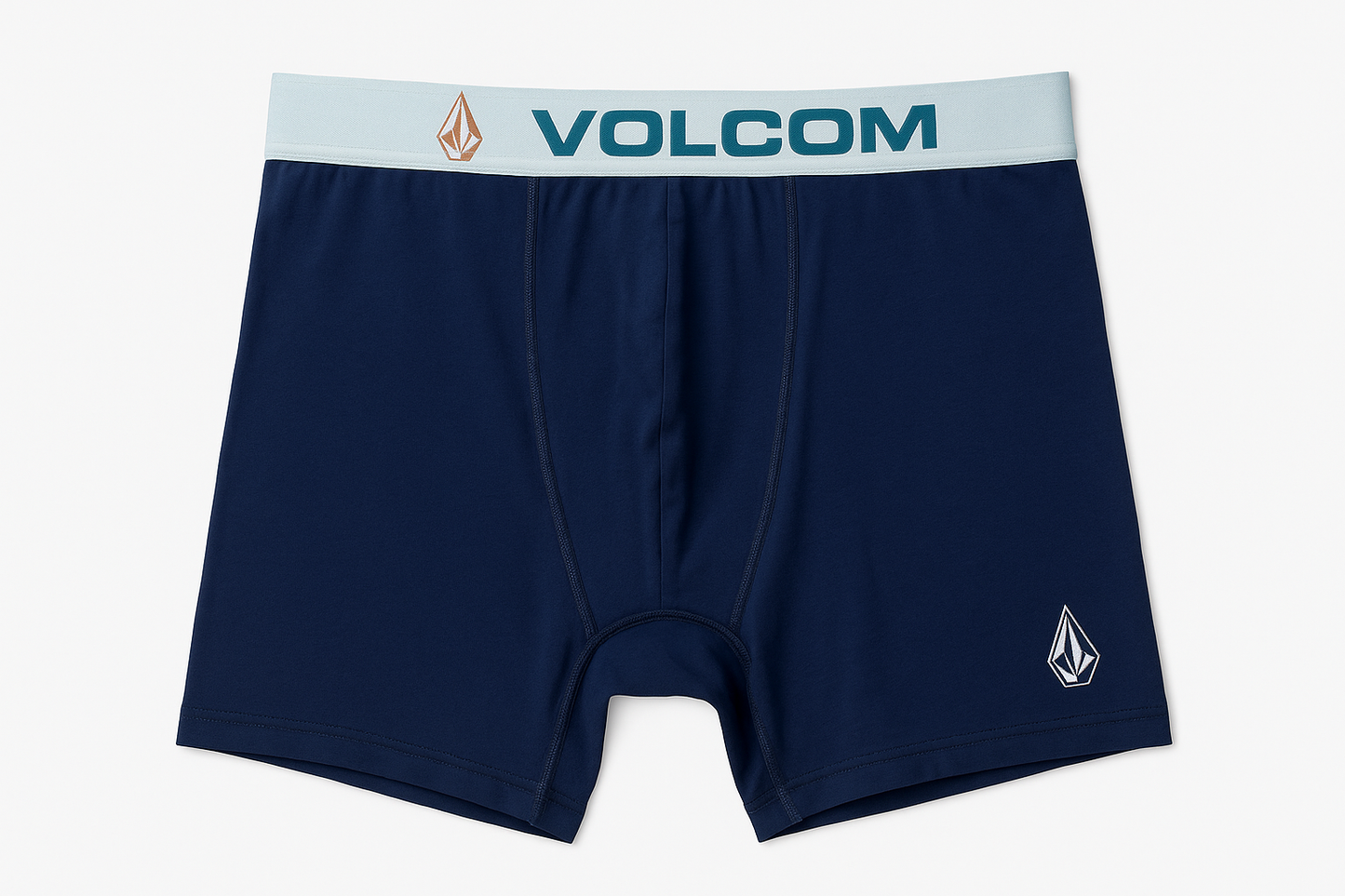 Boxers Volcom azul marino - vista frontal