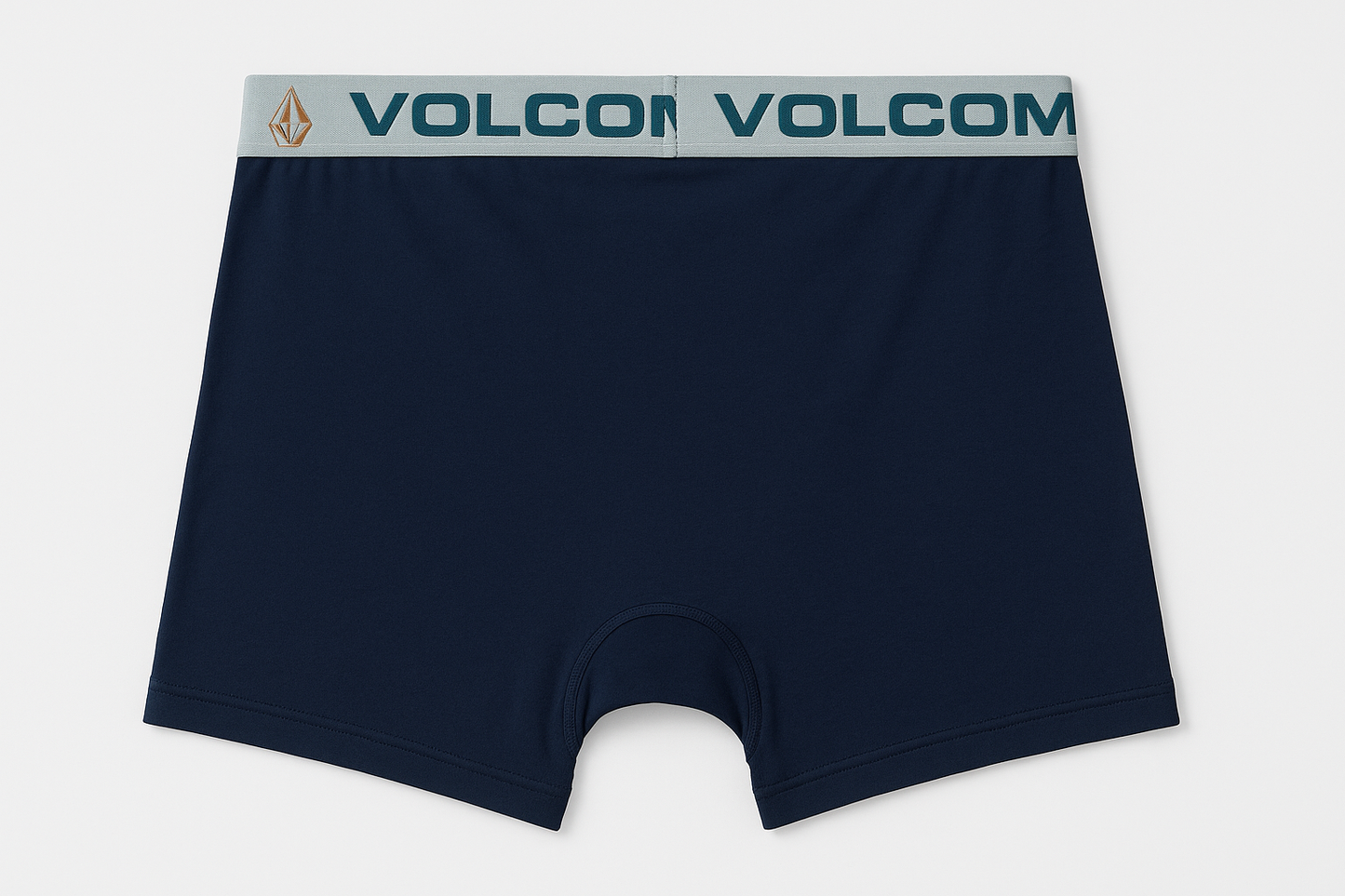 Boxers Volcom azul marino - vista trasera