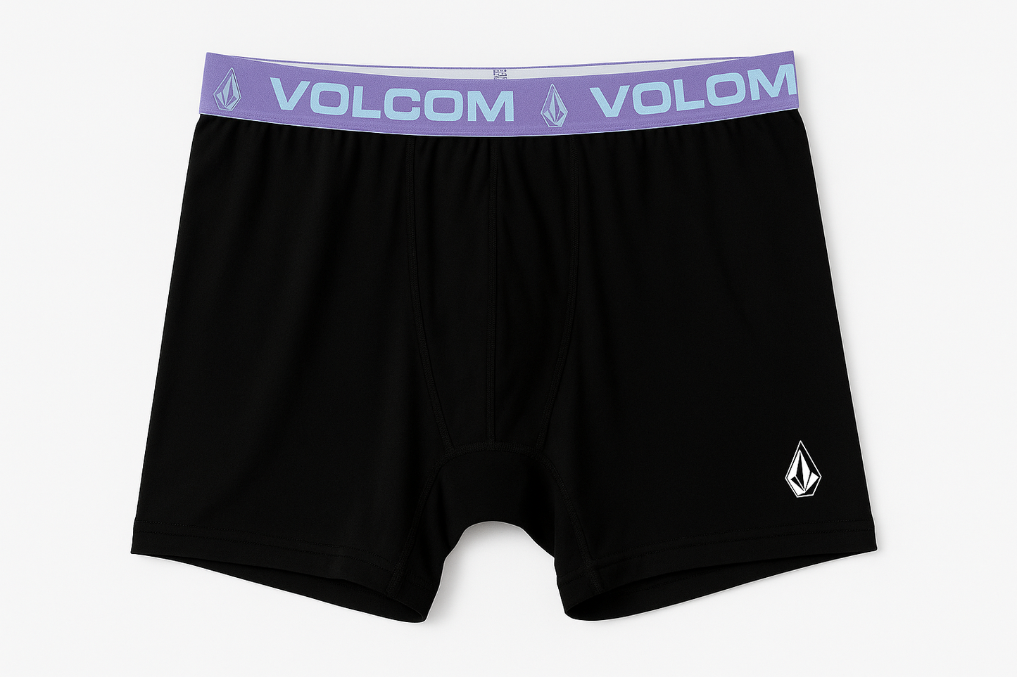 Boxers Volcom negros - vista frontal