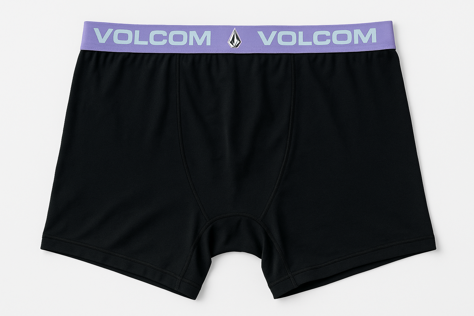 Boxers Volcom negros - vista trasera