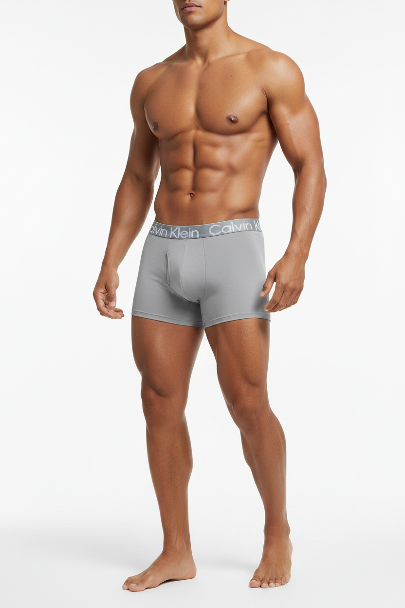 Calvin Klein Boxer - Modelo musculoso 3/4