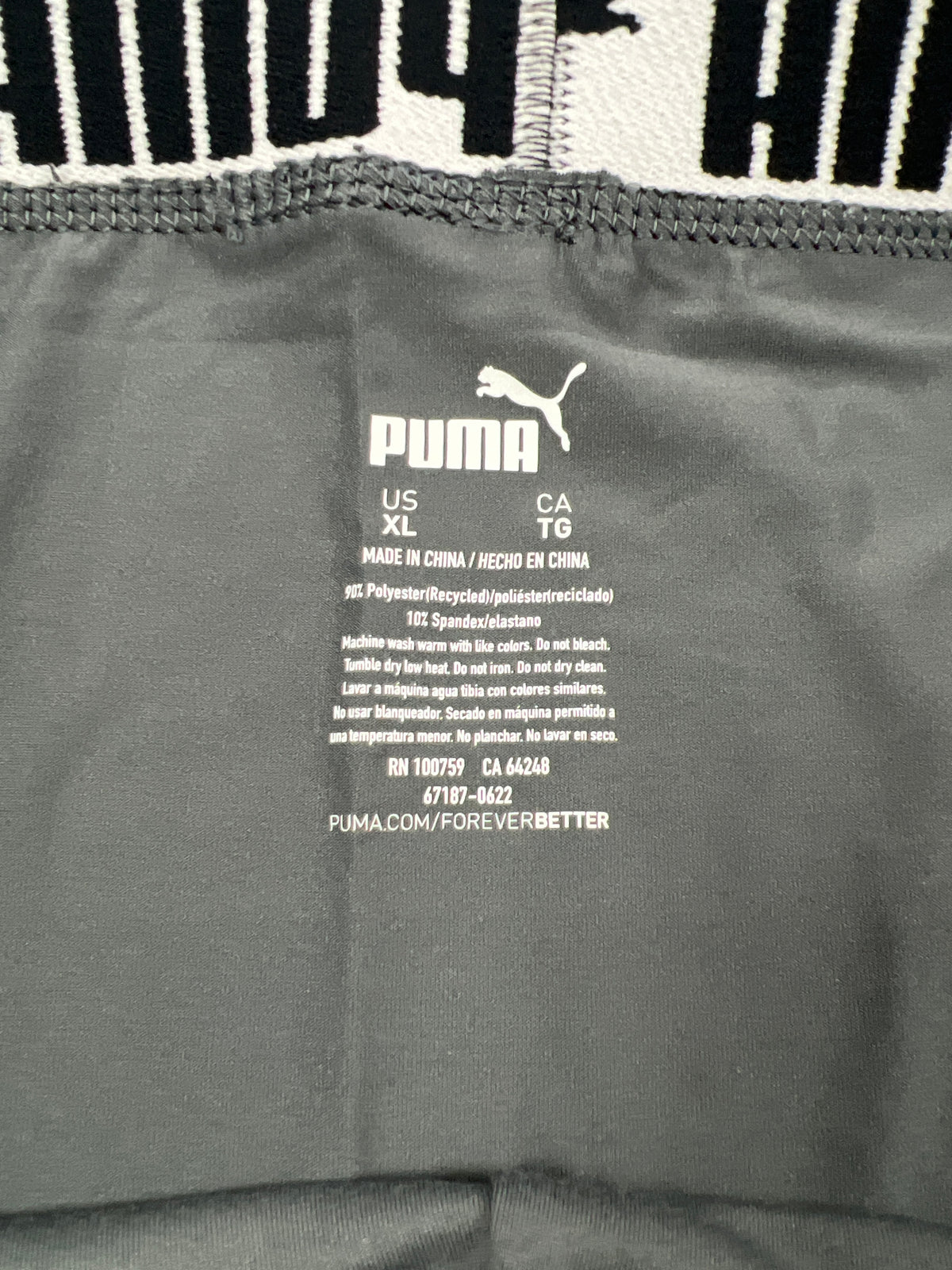 Boxers Briefs Puma 🐆 Tela con spandex color gris Talla XL